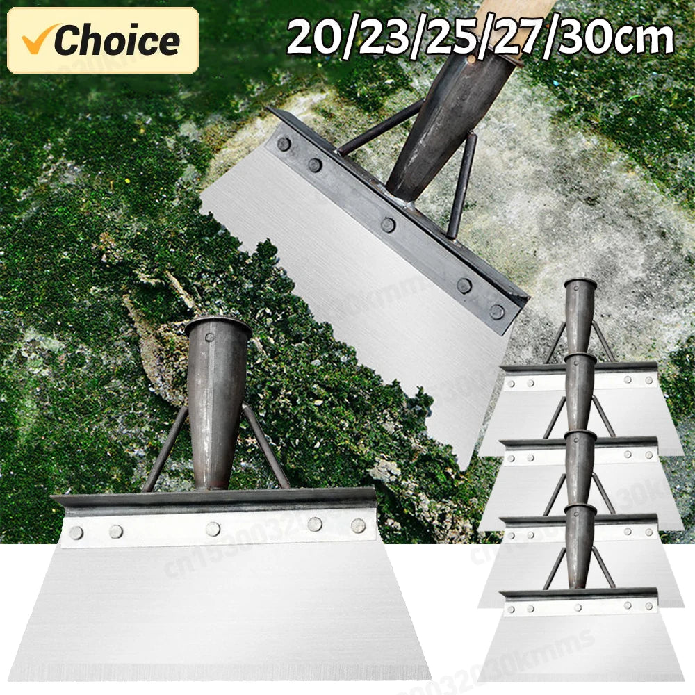 Multifunctional Outdoor Cleaning Shovel Sharp Edge Farm Planting Weeding Tool Efficient Eradication for Garden Weeds and Moss